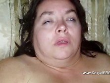 Sexy BBW Uses Dildo and Gets Fucked