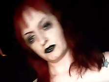 Naked Hairy Pussy Horny Goth Read Head