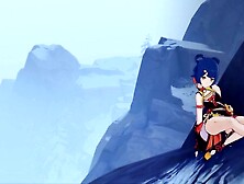 Xiangling ryona + ragdoll - English/ Chinese シャンリン リョナ / Korean 향릉 료나 /Chinese 香菱 良娜/