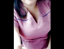 Real Nurse Porn!! I Go In The Patient's Car To Give Home Care And The Male Seduces Me By Touching My Vagina