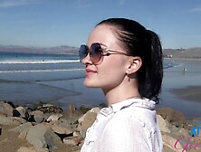 Imani Valor having fun while giving her lover a blowjob - POV