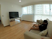 two nurses smell my cock,  behind the camera