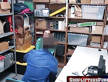 ShopliftersPunished. com - Babe Ornella Morgan fucks horny officer as punishment for s