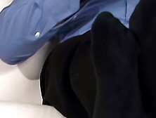 Jock Javier massaged and showed off his gorgeous feet