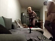 New Strapon Couple Lovers at Home