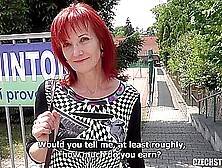 Redhead Czech Gilf Irena Pov Sex For Cash