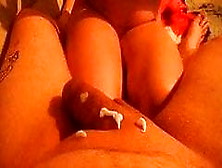 voll zwischen die titten