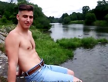 Pretty Czech Lad Is Getting Fucked Out In The Open