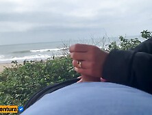 Like A Baywatch - Quickie Sex On The Public Beach