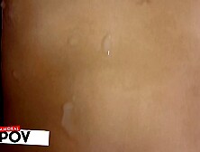 Pulchritudinous Courtney Blue and Chad Rockwell at moaning trailer