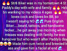 Str8 Biker James Wants His Loads