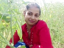 Cheating The Stepsister-In-Law Working On The Farm By Luring Money In Hindi Voice