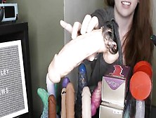 Lily O'riley's Vibrator Stash Exploration - Uberrime,  Mr Hankey's,  Vixen,  Tantus & More (Sfw)