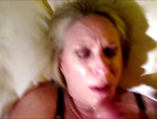 Huge facial and Cum Swallow! Beth opens wide as he fires a huge load of jizz into her mouth... and then all over her face! #cums