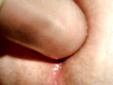 Fisting and fingering my husband’s booty one
