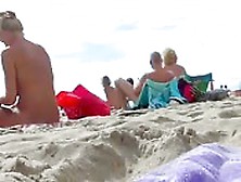 Beautiful Naked Women Spied On At Nude Beach