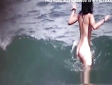 Beautiful Amateur Pregnant Nudist Milf Beach Voyeur Spy