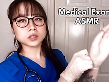 Japanese Nurse Medical Exam & Cures Meat -ASMR Face Sitting