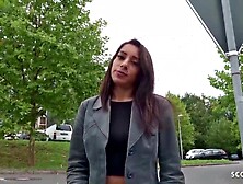 GERMAN SCOUT - TEEN BONNIE SCREW AT REAL STREET AGENT CASTING