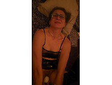 Climax punishment: ankles fastened with rope to wrists,  Immodest Ruth cums for over a minute!