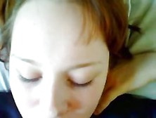 Cute Legal Age Teenager Receives A Facial And Receives Fed Cum