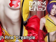 Faye (cowboy bebop) rough butt-sex cream pie