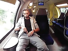 He Wanks In A Public Train