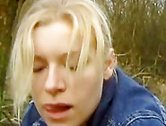 Retro college girl Fucked In The Forest