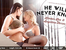 Kimber Lee, Angelina Torres In He Will Never Know - Sexlikereal Shemale