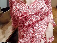 Neighbours Bust Cheating Housewives - Passionate Sex Scene With Step-Mom