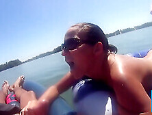 Inner Tube Bj On The Lake