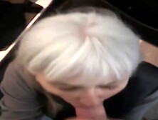 Gilf sucking dick at carpark