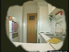 Spy Footage Mature Erika In The Kitchen