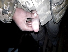 Ukrainian Soldier Masturbates While No One Is Watching