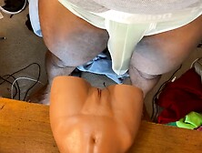 Sex Doll Fucking Leads To Moaning Cumshot From Black Man