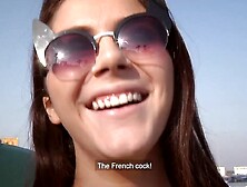 Long ass Italian Valentina Nappy gets rough double penetration public