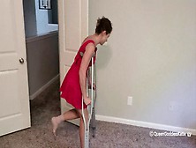 Cum See How Exciting I Make Crutches