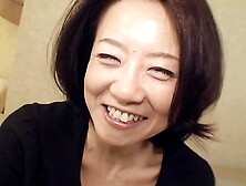 Oriental brunette Junko Sakashita got so excited by a lover that she showed her boobies on the street