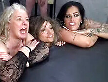 The Gangbang Pussies! Five Gangbang Sluts Get Pumped Full Of Cum! Full Movie - Cam 1 - Andy Star And Ashley Cumstar