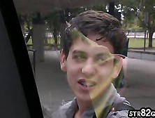 19Yo Str8 Blindfolded And Sucked By Gay Twink In The Van