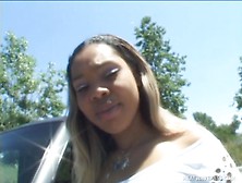 Car Slut Fyne Seduced By Big Black Cock