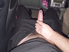 Uber Driver Gives A Handjob To A Passenger - Intense Moaning,  Bareback And Huge Cumshot!