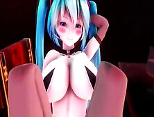 [Cyanfish] Big Tits Miku Fucked By Insect And Slugs