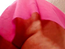 1238 Dawn is wearing a charming pink nightie and g string,  for a minute.  Then that babe gets all nekkid and bares her innermost