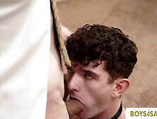 Throated by this Petite Twink