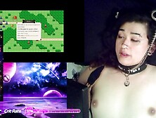 TG Emblem Fire Emblem Comics Game Clone Cute shemale kitten succubus gets anal-plug sex tool and blow job machine controlled by