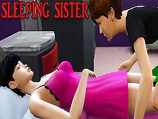 Brother Mounts Sleeping Teeny Sister After Playing A Computer Game - Family Sex Taboo - Adult Sex Tape - Forbidden Sex