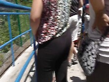 Candid Teen In Leggings Sexy Ass