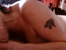 The Worthless Slag Does it's Morning Duties