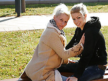 A First Old And Young Lesbian Date Turns Out Hot - Maturenl